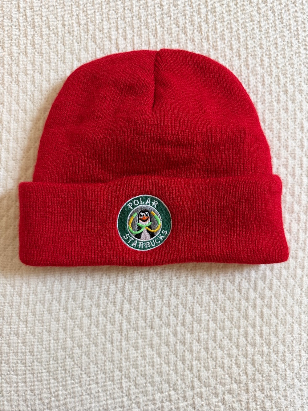 Starbucks Red Beanie Hat